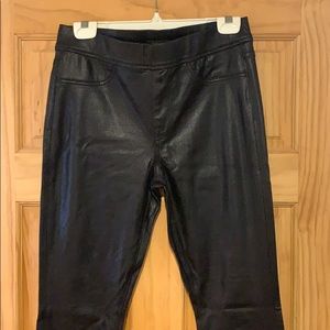 Jen7 Faux Leather Skinny Pants